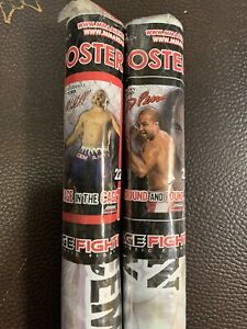 BJ Penn / Chuck Liddell MMA Cage Fighter 22” X 34”” - Lot 2 New Sealed Posters