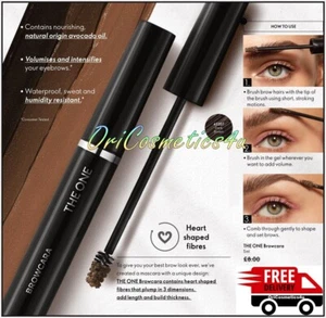 Oriflame The ONE Browcara Dark Brown Waterproof & Sweat & Humidity Resistant - Picture 1 of 5