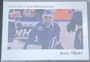 Brian Elliott 2022-23 Upper Deck Instant Impressions #PZ-12 Tampa Bay Lightning - Picture 1 of 2
