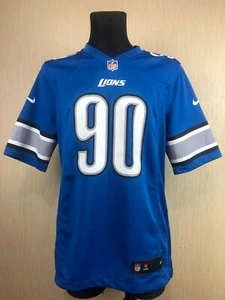 DETROIT LIONS JERSEY NDAMUKONG SUH NFL FOOTBALL SHIRT NIKE MENS SIZE S - Picture 1 of 8