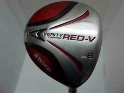 GOLF CLUBS FAIRWAY WOOD MARUMAN VERITY RED-V VIVID RED 9W R-FLEX 5257 MAJESTY - Image 1 of 4
