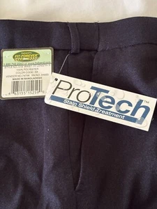 NEW Men's Haband Fit Forever Dress Pants Size 50 Length Short Dark Navy BNWT - Picture 1 of 5