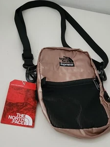 SS18 Supreme x The North Face Shoulder Metallic Rose Gold Bag TNF nylon - Picture 1 of 8