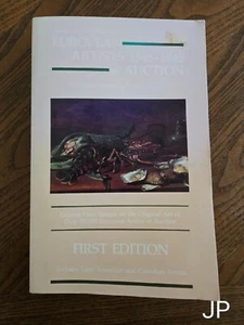 European Artists 1545-1945 at Auction book William Currier First Edition pb 1988 - Foto 1 di 1