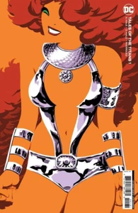 TALES OF THE TITANS #1 JAVIER RODRIGUEZ 1:25 RI NEGATIVE VARIANT STARFIRE TEEN - Picture 1 of 1