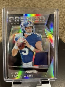Davis Webb 2017 Prizm Premier Jersey Relic Silver Prizm #31 New York Giants - Bild 1 von 2