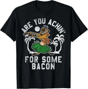 Disney The Lion King Timon Achin_ Bacon Distressed Hula Tee Gift Unisex T-Shirt - Picture 1 of 3