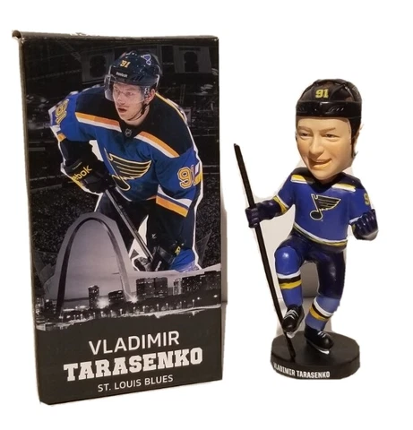 ST LOUIS BLUES VLADIMIR TARASENKO BOBBLEHEAD SGA NHL STL HOCKEY NEW IN BOX 2015 Cover