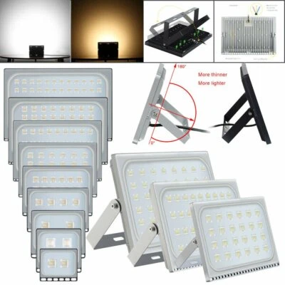 10W-500W LED Fluter 230V Floodlight Außenleuchte IP65 Garten Fassadenstrahler - Bild 1 von 4