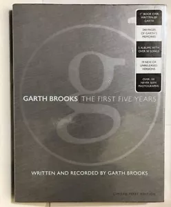 Garth Brooks The First Five Years The Anthology Part I (Book & 5-CD Box Set) New - Picture 1 of 7