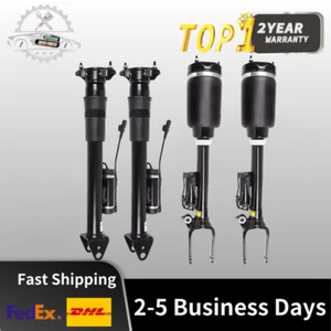 4x Front and Rear Air Suspension Struts w/ADS Fit Mercedes W164 X164 GL450 ML320 - Bild 1 von 16