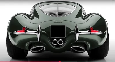 Jaguar Concept Car HyperCar SuperCar con ruedas de radios personalizado MODELO A ESCALA 1:18 Foto 1 de 4