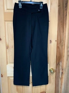 JouJou Pantalone Donna Nero Vestito Tg L 30"L x 31"L - Foto 1 di 8