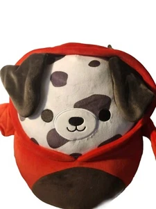 Squishmallows Kellytoy Halloween Dustin the Dog in Devil Bat Costume 14" NEW - Picture 1 of 16