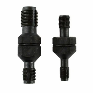 2pc Spark Plug Hole Thread Chaser 10/12mm 14/18mm Cylinder Head Rethread Tool - Picture 1 of 5