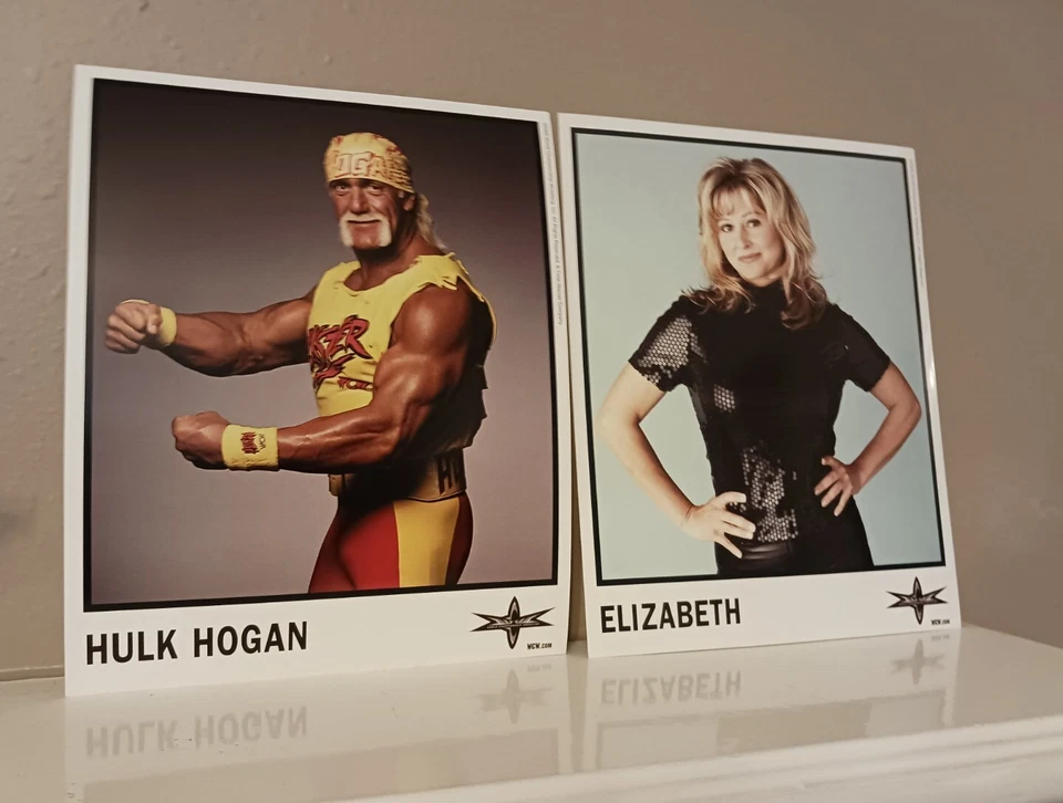 Hulk Hogan & Miss Elizabeth WCW officially licensed Promo Photos, WWE, WWF - Image 1 of 4