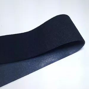 2" Wide VELCRO® Brand Black - IRON-ON Type - LOOP(soft) Side Only - By the YARD - Picture 1 of 3