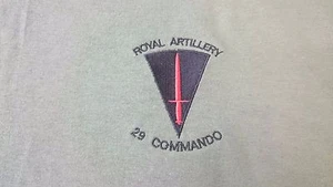 BRITISH ARMY RA ROYAL ARTILLERY 29 COMMANDO HOODIE - Picture 1 of 1