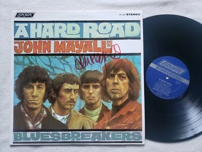 John Mayall A Hard Road *AUTOGRAPHED SIGNED* ORIGINAL vinyl LP: NM jacket: NM- - Image 1 of 2