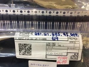 IRF9Z24NPBF IR TRANS IRF9Z24N MOSFET P-CH 55V 12A TO220AB 10 PIECES - Picture 1 of 1