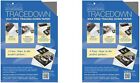 Tracedown A3 Graphite - Pack of 5 Sheets & Frisk Tracedown A4, Pack of 5, Graph