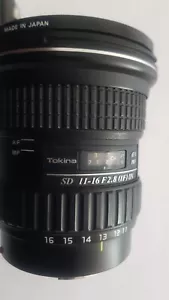 LENTE SUPER GRAN ANGULAR TOKINA 11-16mm f/28 dx at x pro para sony a mount - Imagen 1 de 8
