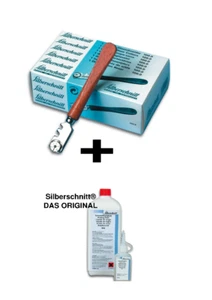 SET Schneidöl 50 ml + Glasschneider Silberschnitt SPARSET SONDERPREIS - Picture 1 of 1