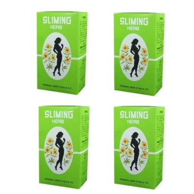 Tè tedesco dietetico alle erbe brucia grassi sottile buona salute 200pz - Immagine 1 di 4