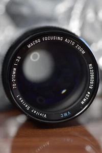 Vivitar Series 1 70-210mm MACRO VMC F3.5 Pour Canon FD OK, mais lire - Imagen 1 de 22