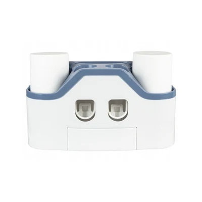 Livarno dispenser dentifricio famiglia con 5 spazzolini 25,7×15×9,1 cm - Immagine 1 di 2