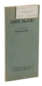First Blood [Rambo] ~ by DAVID MORRELL ~ Uncorrected Proof of 1st Edition ~ 1972 - Picture 1 of 6
