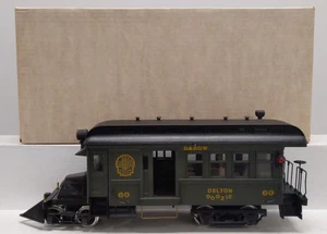 Delton 2264 G Scale Denver & Rio Grande Western Mack Rail Bus EX/Box - Picture 1 of 5