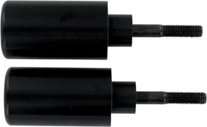 Pro-Tek Frame Protectors - Black Motorcycle Street Bike FP-26K PFP-26K - Picture 1 of 3