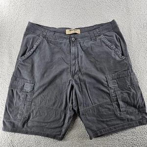 Pantalones Cortos Carga Wrangler Para Hombre 38 (38x10) Gris Ripstop Utilidad Ropa de Trabajo Bolsillos - Imagen 1 de 17