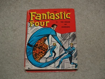 Los Cuatro Fantásticos en La Casa de los Horrores Whitman 1968 Un Pequeño Libro Grande #19 Foto 1 de 4