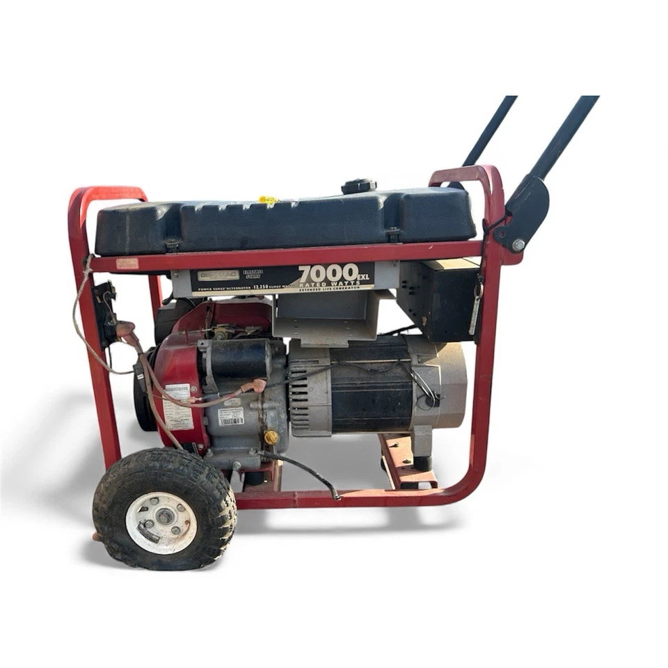 Generador de CA portátil Generac 7000 EXL 7000 vatios arranque eléctrico Foto 1 de 4