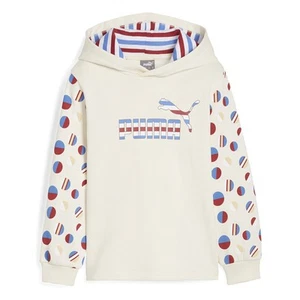 PUMA Essentials Summer Camp Pullover Hoodie Toddler Boys Blue, Off White, Red Ca - Picture 1 of 2