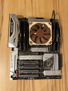 Gigabyte X299 DESIGNARE EX Sockel 2066 Inkl I9 7980XE 128GB DDR4 3200Mhz G.Skill - Bild 1 von 5