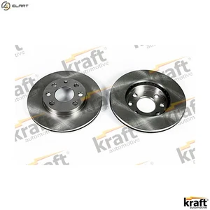 2x BRAKE DISC 6041560 FOR DAEWOO LANOS/SENS CIELO NEXIA KALOS OPEL CORSA/TR 1.3L - Picture 1 of 9