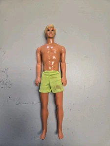 VINTAGE 1968 MATTEL KEN PUPPE MALAYSIA BLONDE HAARE BLAUE/GRÜNE AUGEN - Bild 1 von 4