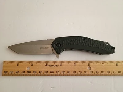 Navaja de Bolsillo Plegable Kershaw Freefall 3840 Tanto EDC Borde Liso Apertura Asistida Foto 1 de 2