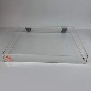 Sony Dust Cover with Hinges from PS-LX410 Turntable NICE Shape! - Picture 1 of 8