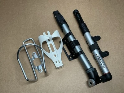 Accessories Lot Blackburn MP-1/Planet Bike Mini Pump Trek Bottle Cage Road/MTB - Image 1 of 4