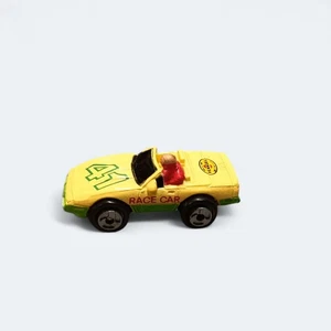 RARE Micro Machines 1992 Ultrafast CHEVROLET CORVETTE #41 Yellow Goodyear Racer - Picture 1 of 6