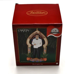 Christmas Ornament “Play it Again, Sam” 1999 Humphrey BOGART Rick-100th Anniv. - Picture 1 of 6