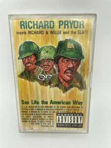 Vtg Richard Pryor Cassette Tape Trucker Trax Sex Life The American Way Comedy - Foto 1 di 4