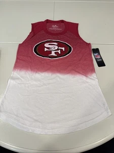 Brand New San Francisco 49ers Retro Tank Top. Majestic Threads Size S - Picture 1 of 7