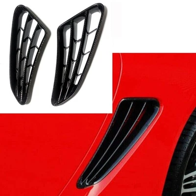 Крышка воздухозаборника бокового вентиляционного отверстия из углеродного волокна для Porsche Cayman 987 2005-2012 - Изображение 1 из 4