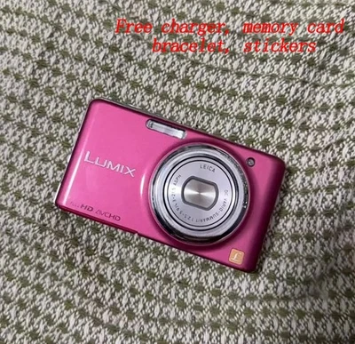 Cámara digital Panasonic Lumix FX78 12 MP pantalla táctil video HD cámara compacta delgada Foto 1 de 4