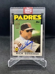 2023 Topps Archives Signature Series RICH GOOSE GOSSAGE Auto /21 Padres - Picture 1 of 4